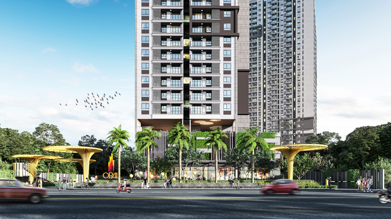 Cổng chào và mái đón